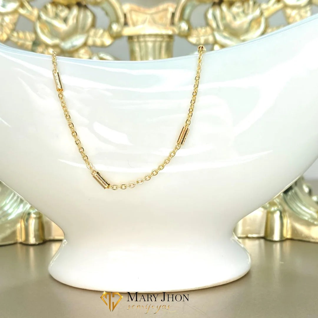 ✨ Pulsera lisa dorada ✨